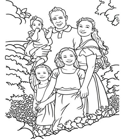 Turn ( 10 ) Photos to coloring Book